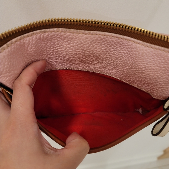 Dooney & Bourke Pebbled Ginger Pouchette - Picture 11 of 16